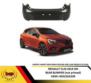 RENAULT CLIO 2019 - 2023  REAR BUMPER NOT PRIMED NO PARKING SENSORS 850226333R