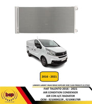 FIAT TALENTO 2016 -2021 AIR CONDITION CONDENSER A/C AIR CON RADIATOR WITH DRYER