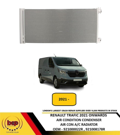 REANAULT TRAFIC 2021 ON AIR CONDITION CONDENSER A/C AIRCON RADIATOR WITH DRYER