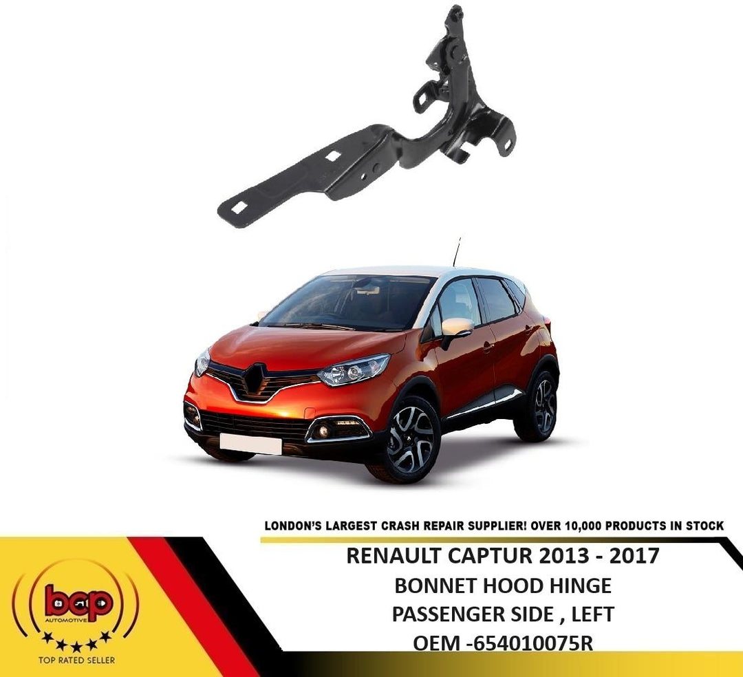 RENAULT CAPTUR 2013 - 2017  BONNET HINGE HOOD BRACKET PASSENGER SIDE  LEFT