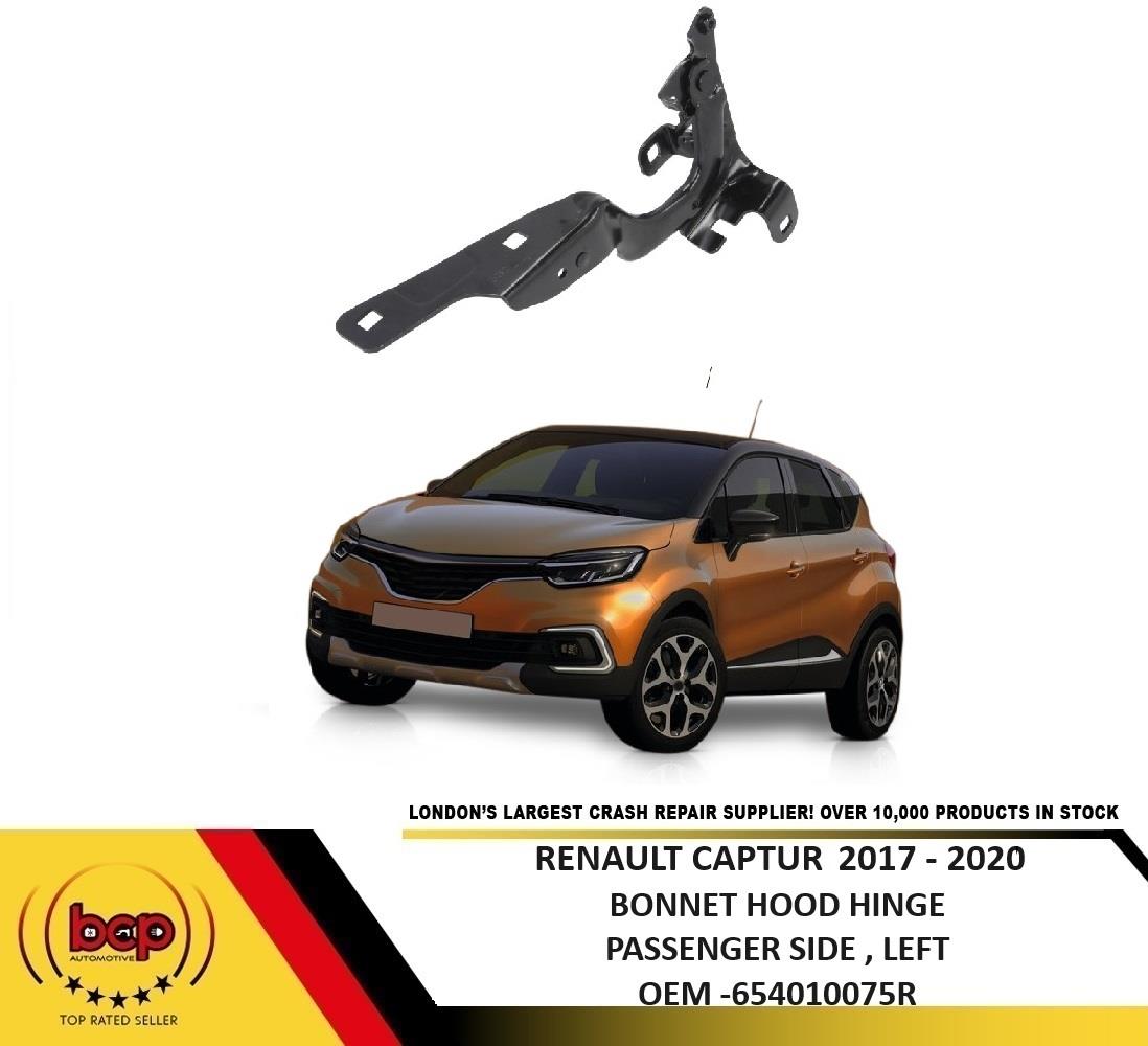 RENAULT CAPTUR 2017 - 2020  BONNET HINGE HOOD BRACKET PASSENGER SIDE  LEFT
