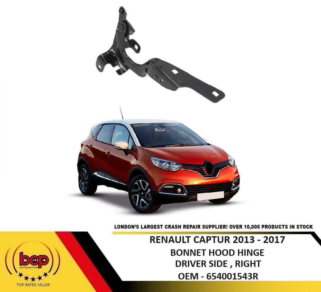 RENAULT CAPTUR 2013 - 2017 BONNET HINGE HOOD BRACKET DRIVER SIDE RIGHT