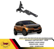 RENAULT CAPTUR 2017 - 2020 BONNET HINGE HOOD BRACKET DRIVER SIDE RIGHT