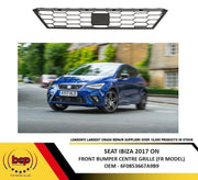 SEAT IBIZA 2017 ON FRONT BUMPER GRILLE CENTRE SECTION FOR FR MODELS ONLY