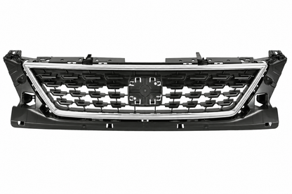 SEAT LEON 2017–2020 FRONT RADIATOR GRILLE BLACK WITH CHROME TRIM 5F0853654H9B9