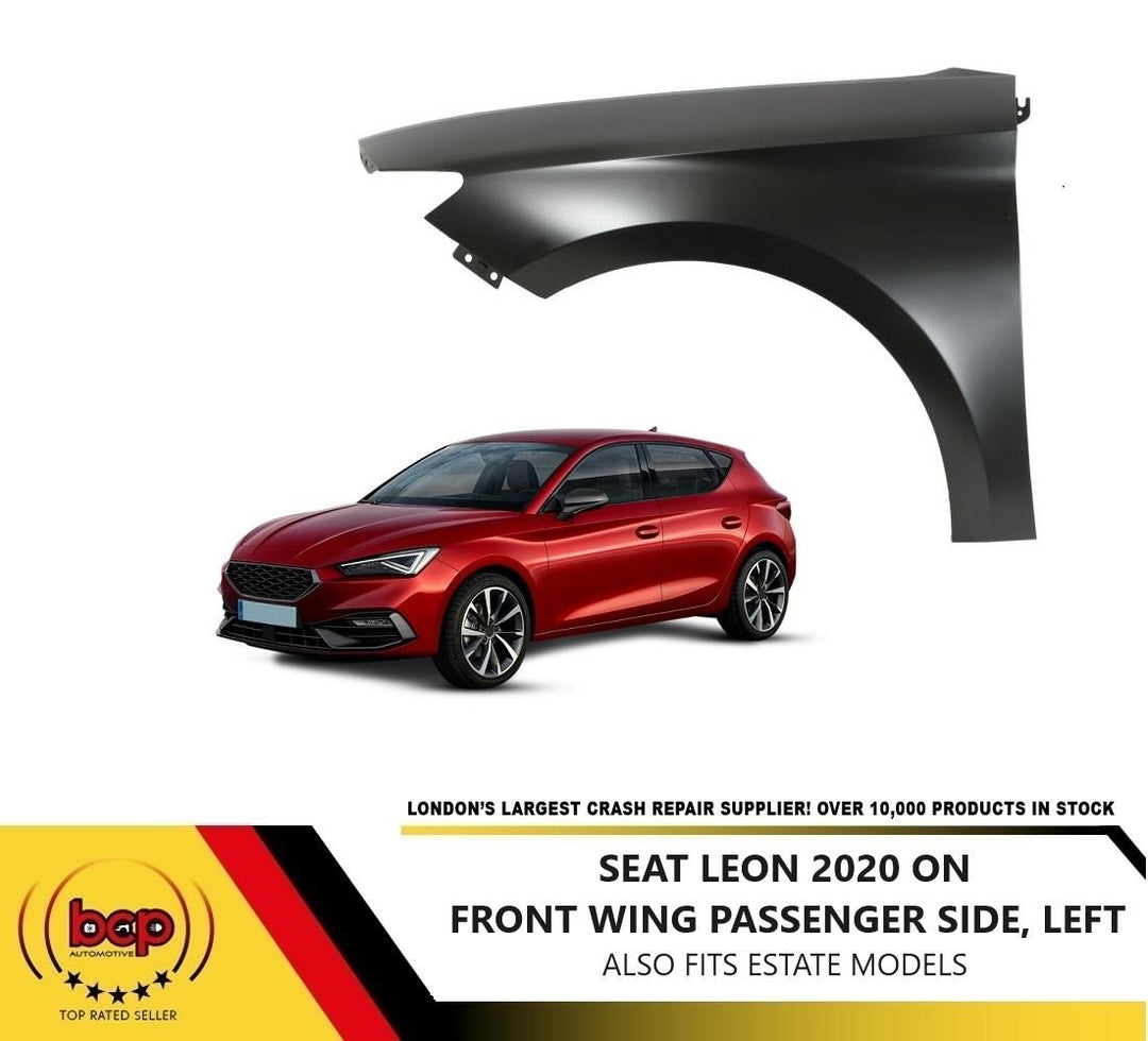 SEAT LEON 2020 ONWARDS FRONT WING FENDER PANEL PASSENGER SIDE LEFT NEARSIDE