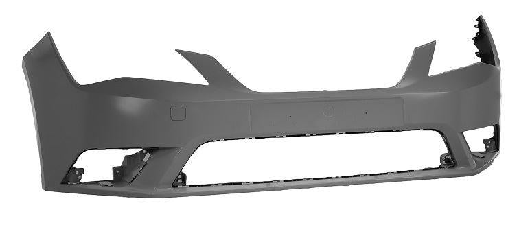 SEAT LEON 2013 - 2017 FRONT BUMPER NO SENSORS OR WASHER JET HOLES STANDARD MODEL