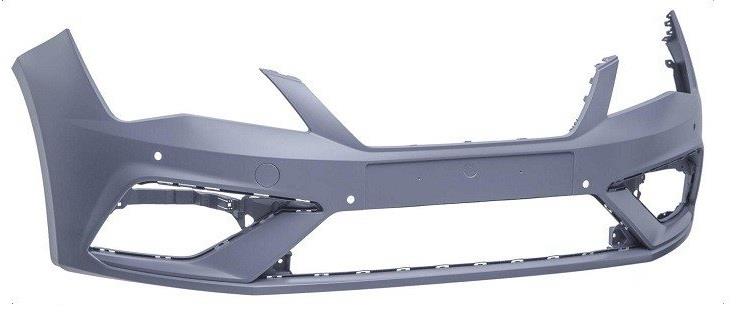 SEAT LEON FR 2017 - 2021 FRONT BUMPER WITH PARKING SENSOR HOLES 5F0807221ADGRU