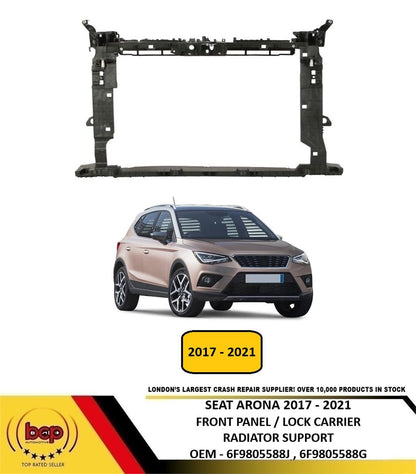 SEAT ARONA 2017-2021 FRONT PANEL LOCK CARRIER SUPPORT 6/7 SPEED MODEL 6F9805588J