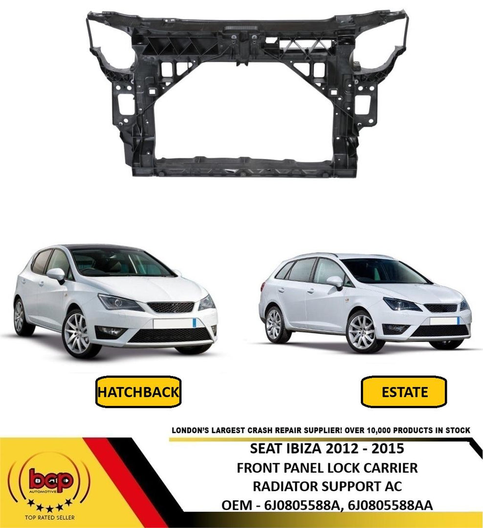 SEAT IBIZA 2012 - 2015 FRONT PANEL WITH AC MODELS BRAND NEW 6J0805588Q