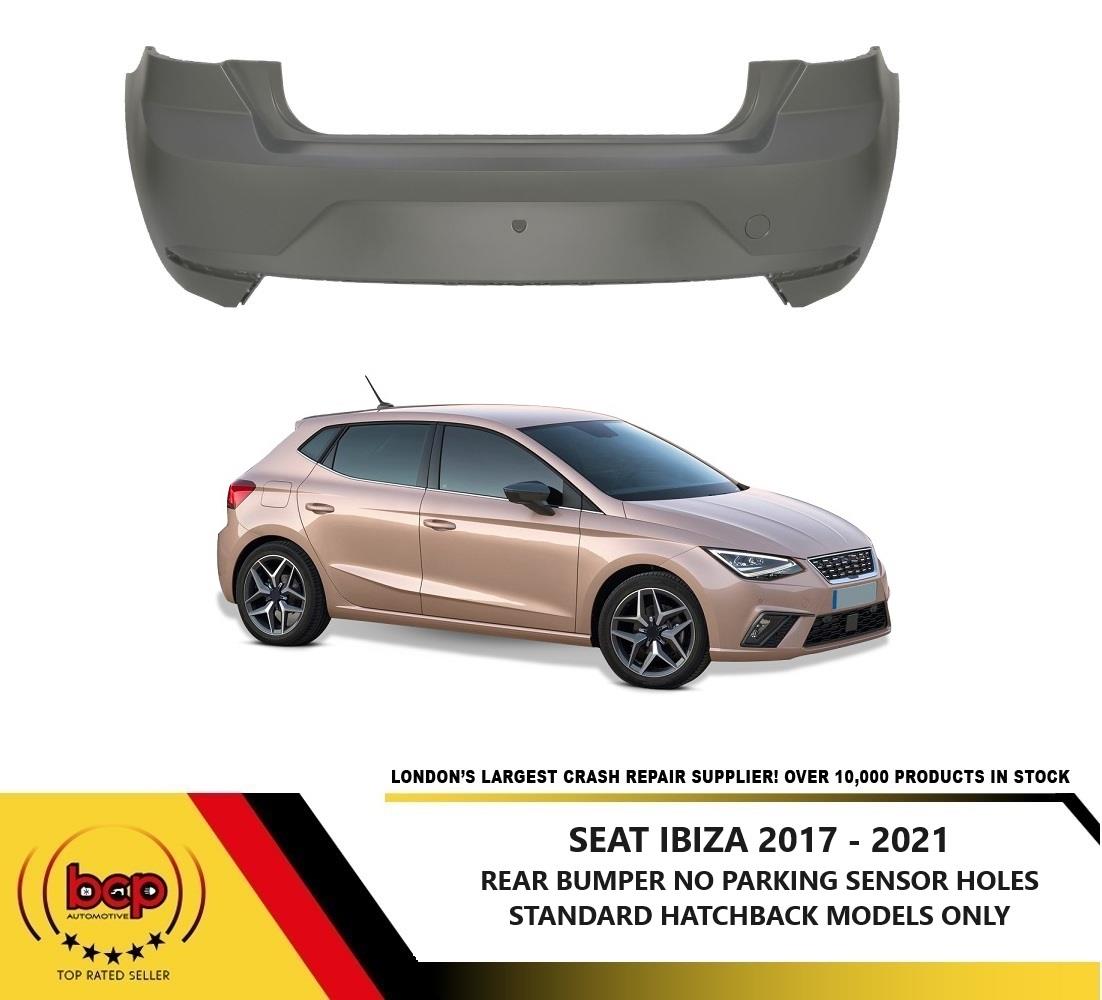 SEAT IBIZA 2017 - 2021 REAR BUMPER PRIMED 6F0807421HGRU HATCHBACK ONLY NOT FR