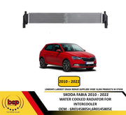 SKODA FABIA 2010 - 2022 LONG THIN RADIATOR FOR WATER COOLED INTERCOOLER