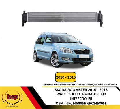 SKODA ROOMSTER 2010 – 2015 LONG THIN RADIATOR FOR WATER COOLED INTERCOOLER