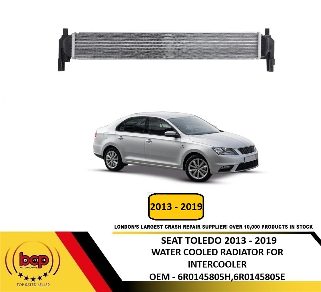 SEAT TOLEDO 2013 - 2019 LONG THIN RADIATOR FOR WATER COOLED INTERCOOLER