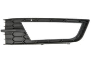 SKODA OCTAVIA 2013 – 2017 FRONT BUMPER FOG GRILLE WITH HOLE PASSENGER SIDE LEFT