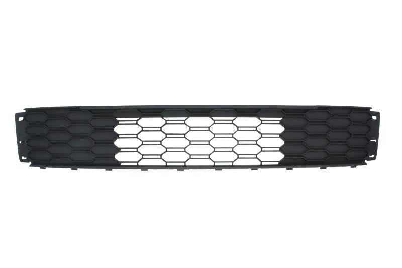 SKODA FABIA 2018 - 2022 FRONT BUMPER LOWER CENTRE GRILLE TEXTURED BLACK NEW