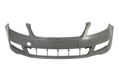 SKODA FABIA 2010 - 2014 FRONT BUMPER NO SENSOR OR WASHER HOLES OEM QAUILTY