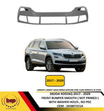 Load image into Gallery viewer, SKODA KODIAQ 2017 - 2021 FRONT BUMPER WITH HEADLIGHT WASHER HOLES NO PDC HOLES
