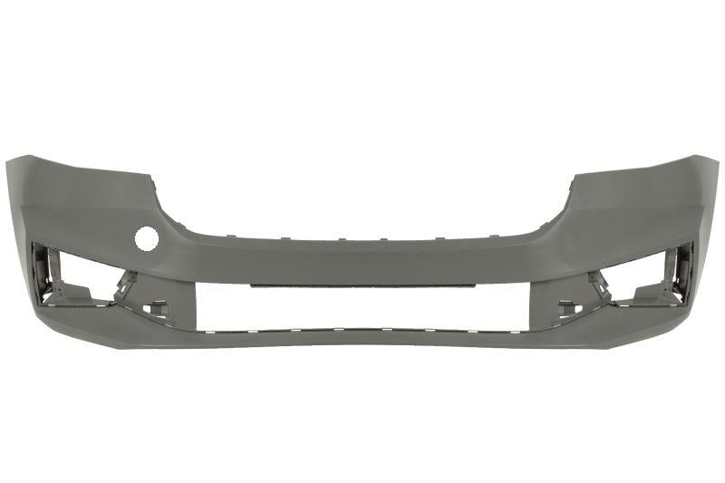 SKODA FABIA 2022 ON FRONT BUMPER NO PARKING SENSORS PRIMED OEM QULAITY