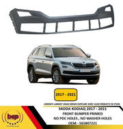 SKODA KODIAQ 2017 - 2021 FRONT BUMPER PRIMED NO PARKING SENSOR OR WASHER HOLES