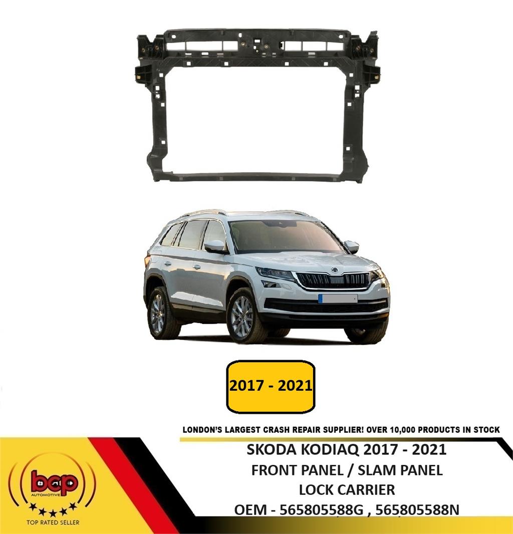 SKODA KODIAQ 2017 – 2021 FRONT PANEL LOCK CARRIER RADIATOR SUPPORT SLAM PANEL