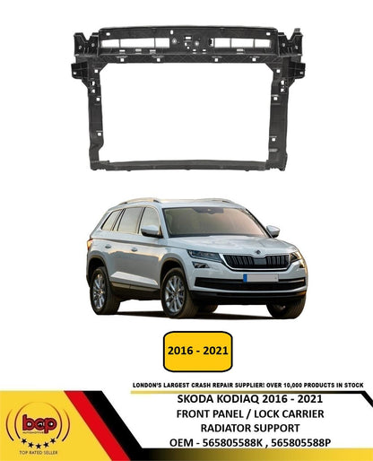 SKODA KODIAQ 2017 - 2021 FRONT PANEL LOCK CARRIER 2.0TSI ONLY 565805588K