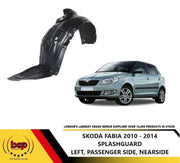 SKODA FABIA 2010 - 2014 FRONT WING SPLASHGUARD WHEEL ARCH LINER INNER LEFT
