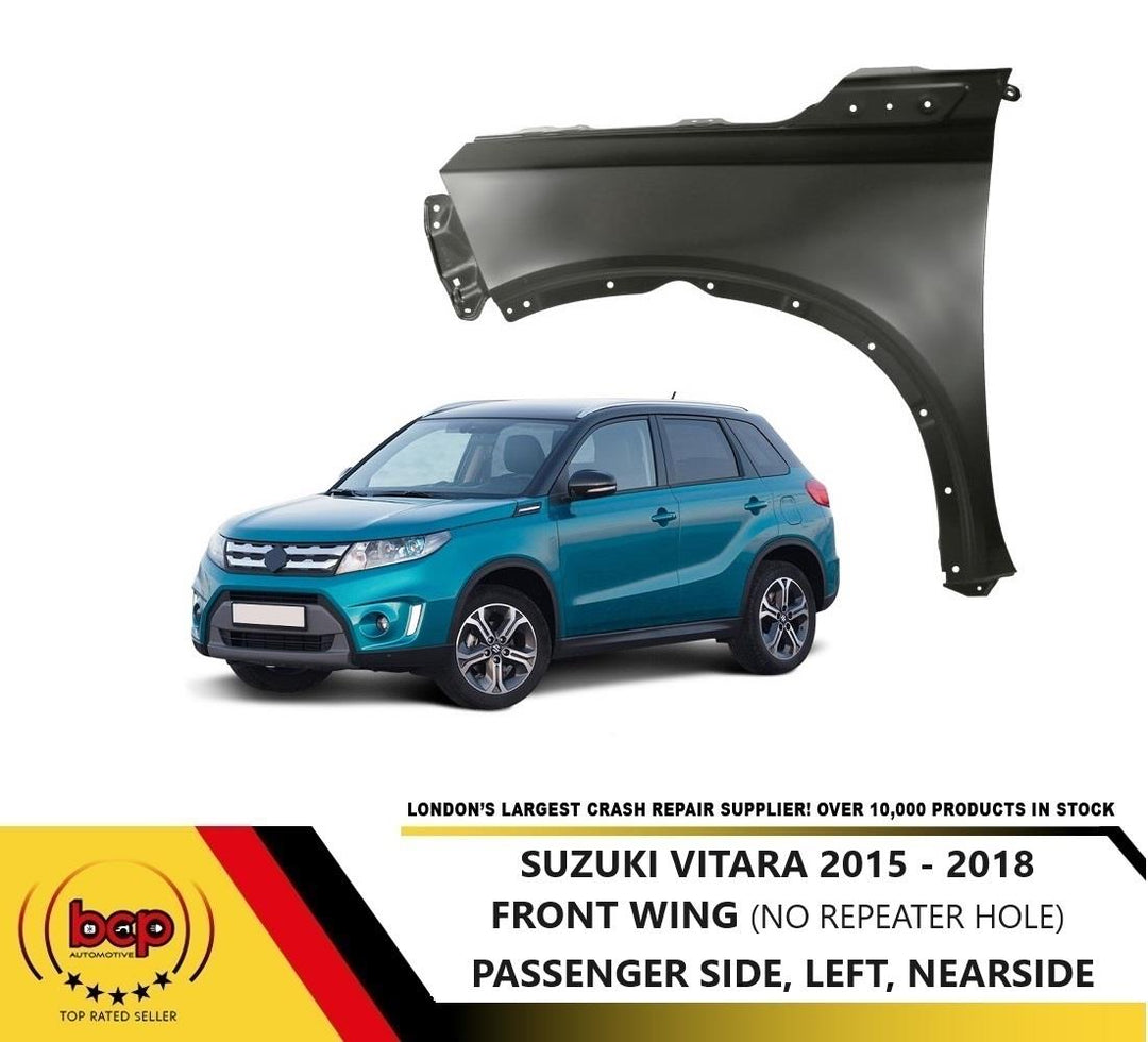 SUZUKI VITARA 2015 – 2018 FRONT WING FENDER PANEL PASSENGER SIDE LEFT NEARSIDE