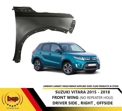 SUZUKI VITARA 2015 – 2018 FRONT WING FENDER PANEL DRIVER SIDE RIGHT OFFSIDE