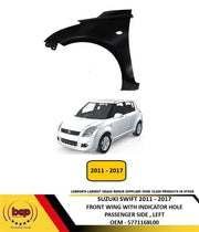 SUZUKI SWIFT 2011- 2017 FRONT WING PRIMED PASSENGER LEFT INSURANCE APPROVED NEW