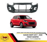 Load image into Gallery viewer, SUZUKI SWIFT 2017 - 2020 FRONT BUMPER PRIMED NO PARKING HOLES 7171153R00799
