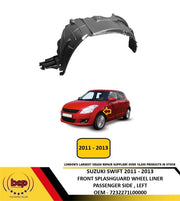 SUZUKI SWIFT HATCHBACK 2011 - 2013 FRONT SPLASHGUARD WHEEL LINER PASSENGER LEFT
