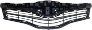 TOYOTA YARIS HATCHBACK 2011 – 2014 FRONT BUMPER UPPER RADIATOR GRILLE BLACK NEW