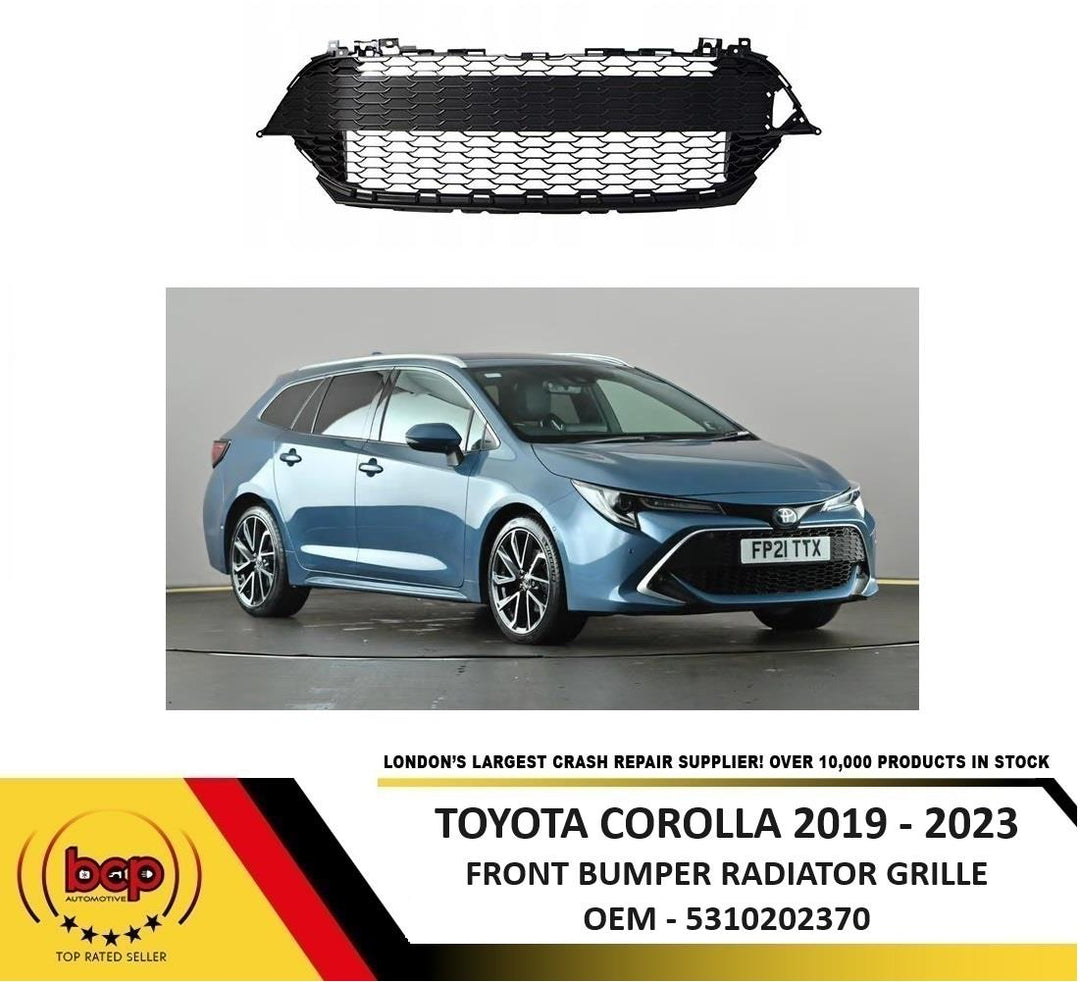 TOYOTA COROLLA 2019 - 2023 FRONT BUMPER CENTRE GRILLE FITS ESTATE MODELS
