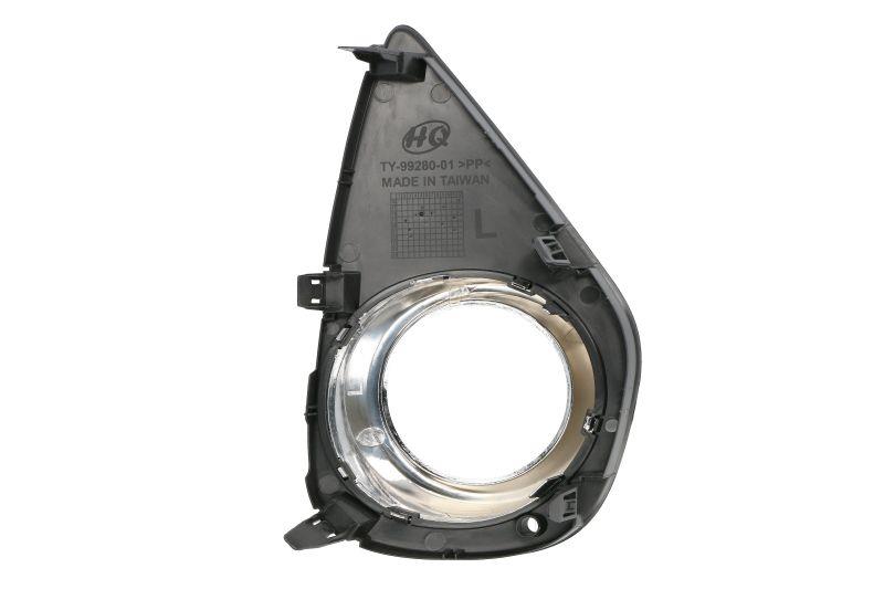 TOYOTA YARIS 2014 – 2017 FRONT BUMPER FOG GRILLE WITH CHROME TRIM PASSENGER LEFT