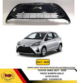 Load image into Gallery viewer, TOYOTA YARIS 2017 - 2020 FRONT BUMPER GRILLE MIDDLE LOWER 531020D130 GLOSS BLACK