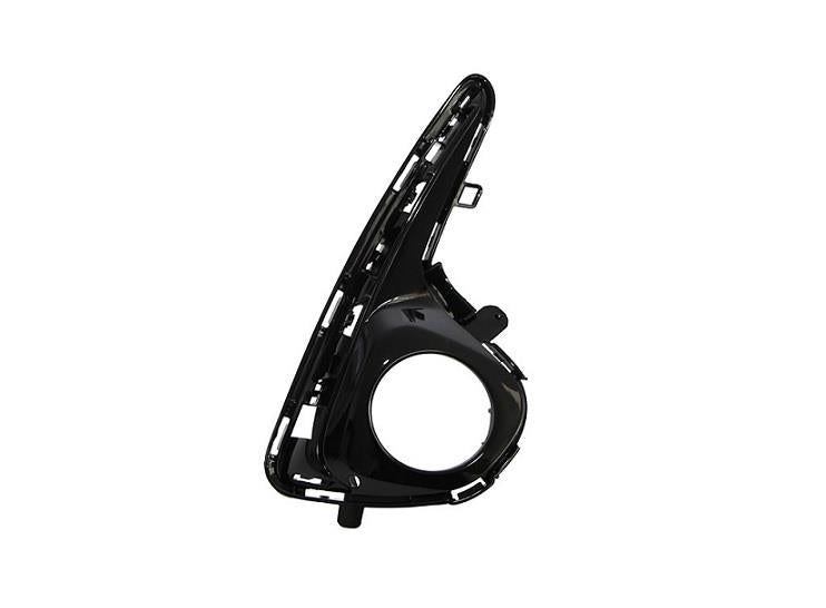 TOYOTA YARIS 2017–2020 FRONT BUMPER FOG GRILLE GLOSSY BLACK DRIVER SIDE RIGHT