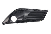 TOYOTA AURIS 2015 - 2019 FRONT BUMPER FOG GRILLE BLACK WITH HOLE PASSENGER LEFT