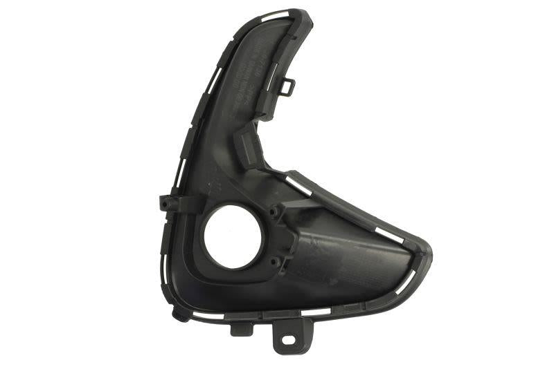 TOYOTA YARIS 2020 ON FRONT FOG GRILLE WITH HOLE GLOSS BLACK PASSENGER SIDE LEFT