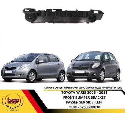 TOYOTA YARIS 2006 – 2011 FRONT BUMPER BRACKET HOLDER SLIDER PASSENGER SIDE LEFT