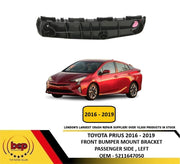 TOYOTA PRIUS 2016 - 2019 FRONT BUMPER MOUNT BRACKET SLIDER PASSENGER LEFT