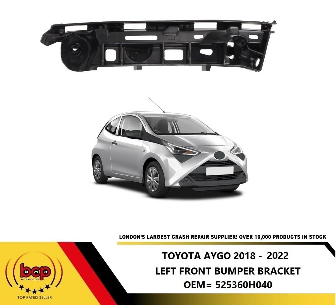 TOYOTA AYGO 2018 - 2022 FRONT BUMPER BRACKET MOUNT LEFT PASSENGERS HOLDER