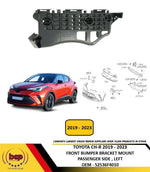 Load image into Gallery viewer, TOYOTA CHR 2019 - 2023 FRONT BUMPER BRACKET MOUNT PASSENGER SIDE LEFT 52536F4010