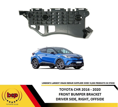 TOYOTA CHR 2016 – 2020 FRONT BUMPER BRACKET MOUNT RIGHT DRIVER SIDE O/S