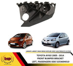 Load image into Gallery viewer, TOYOTA AYGO 2005 - 2014 FRONT BUMPER BRACKET MOUNT HOLDER LEFT PASSENGER SIDE
