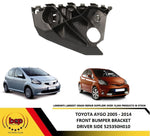 Load image into Gallery viewer, TOYOTA AYGO 2005 - 2014 FRONT BUMPER BRACKET MOUNT HOLDER RIGHT DRIVERS SIDE
