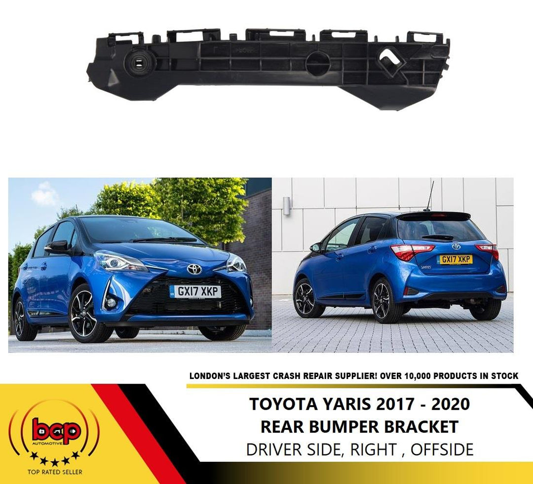 TOYOTA YARIS 2017 - 2020 REAR BUMPER BRACKET MOUNT RIGHT DRIVERS SIDE