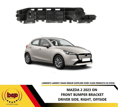 MAZDA 2 2022 ON HYBRID ONLY FRONT BUMPER BRACKET MOUTING HOLDER RIGHT DRIVERS