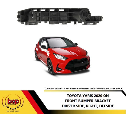 TOYOTA YARIS 2020 ONWARDS FRONT BUMPER BRACKET MOUTING HOLDER RIGHT DRIVERS SIDE