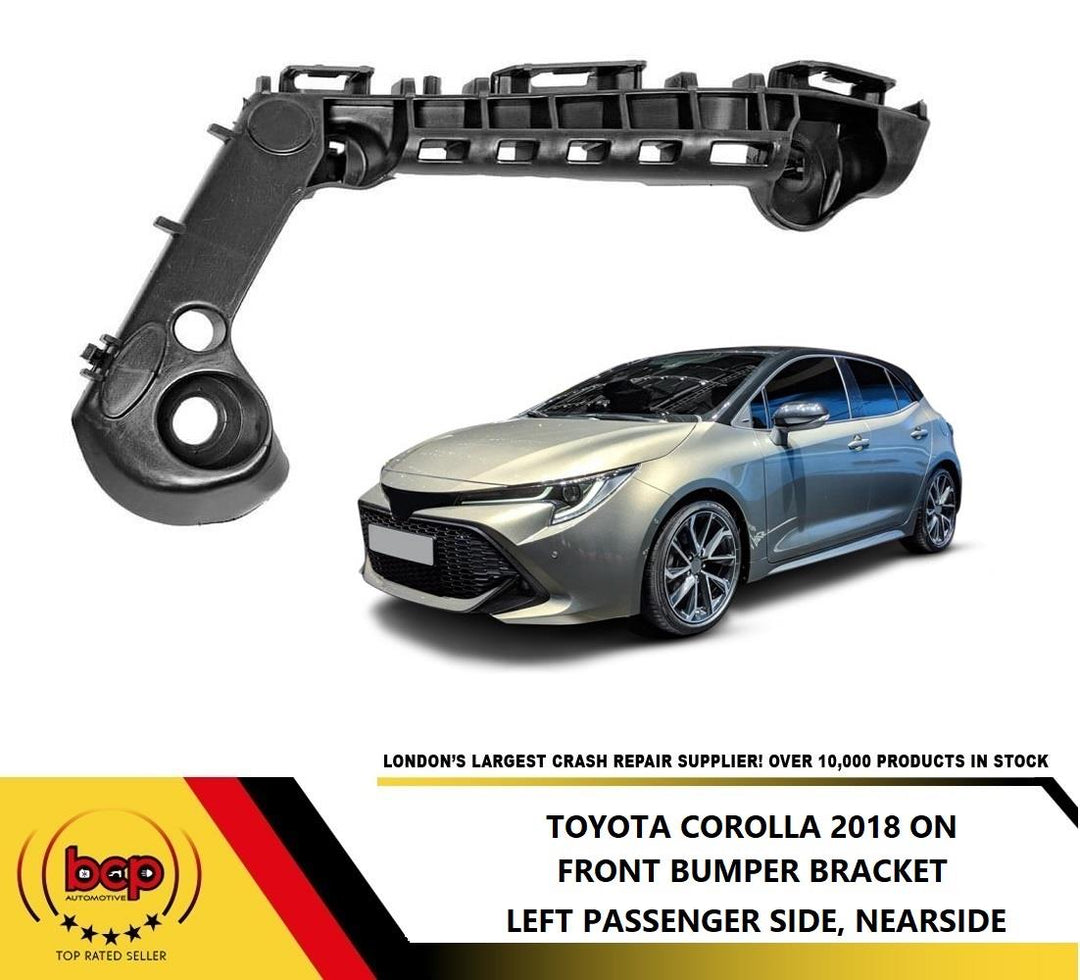 TOYOTA COROLLA 2018 ON FRONT BUMPER BRACKET MOUNT HOLDER LEFT PASSENGER SIDE